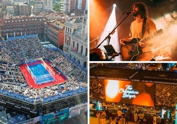 El Conexión Valladolid, un tributo punk y el Premier Padel para el fin de semana