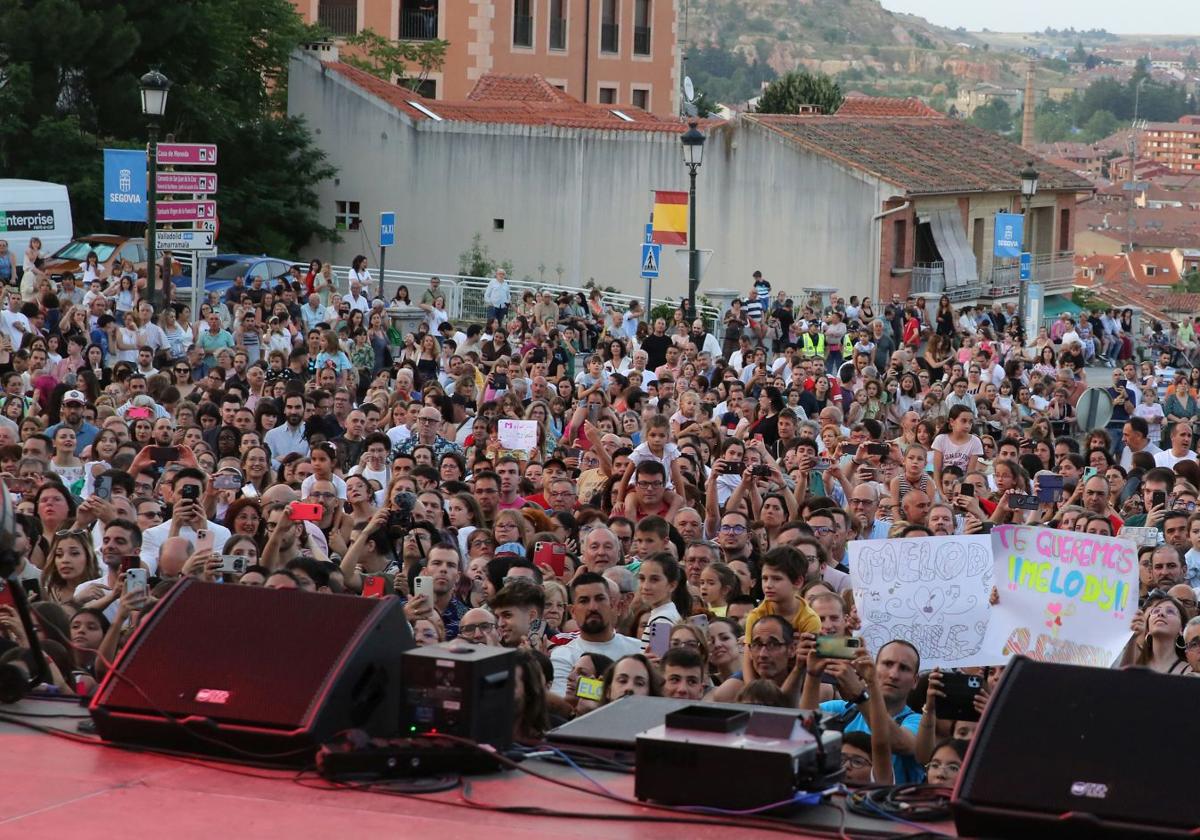 Público durante el concierto.