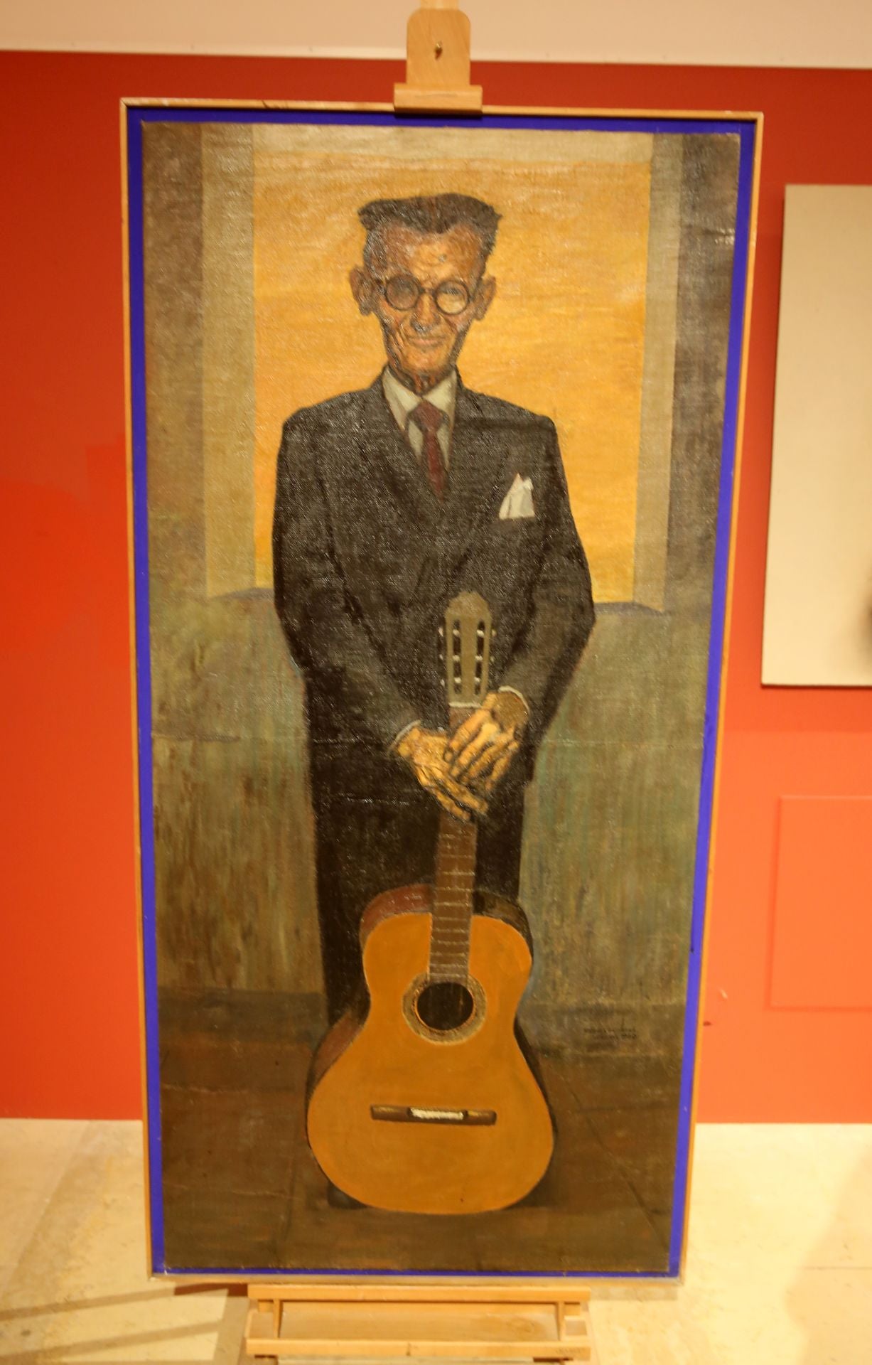 Fotos de la entrega de dos retratos de Agapito Marazuela