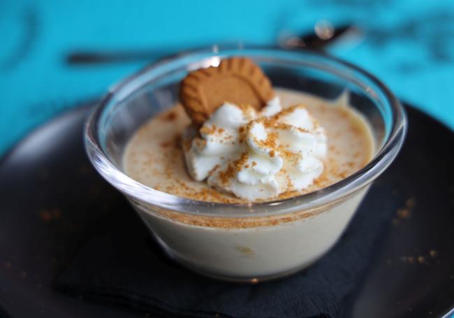 Crema de queso con galleta Lotus, una delicia totalmente casera