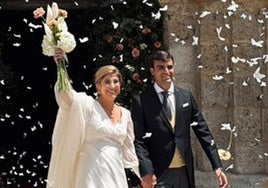 Fotografía cedida de la boda entre Raquel Alonso, Delegada Territorial de la Junta de Castilla y León en Valladolid, y Daniel Merino, ingeniero químico.