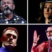 Javier Ruibal, Carmen París, Dulzaro y Martirio.
