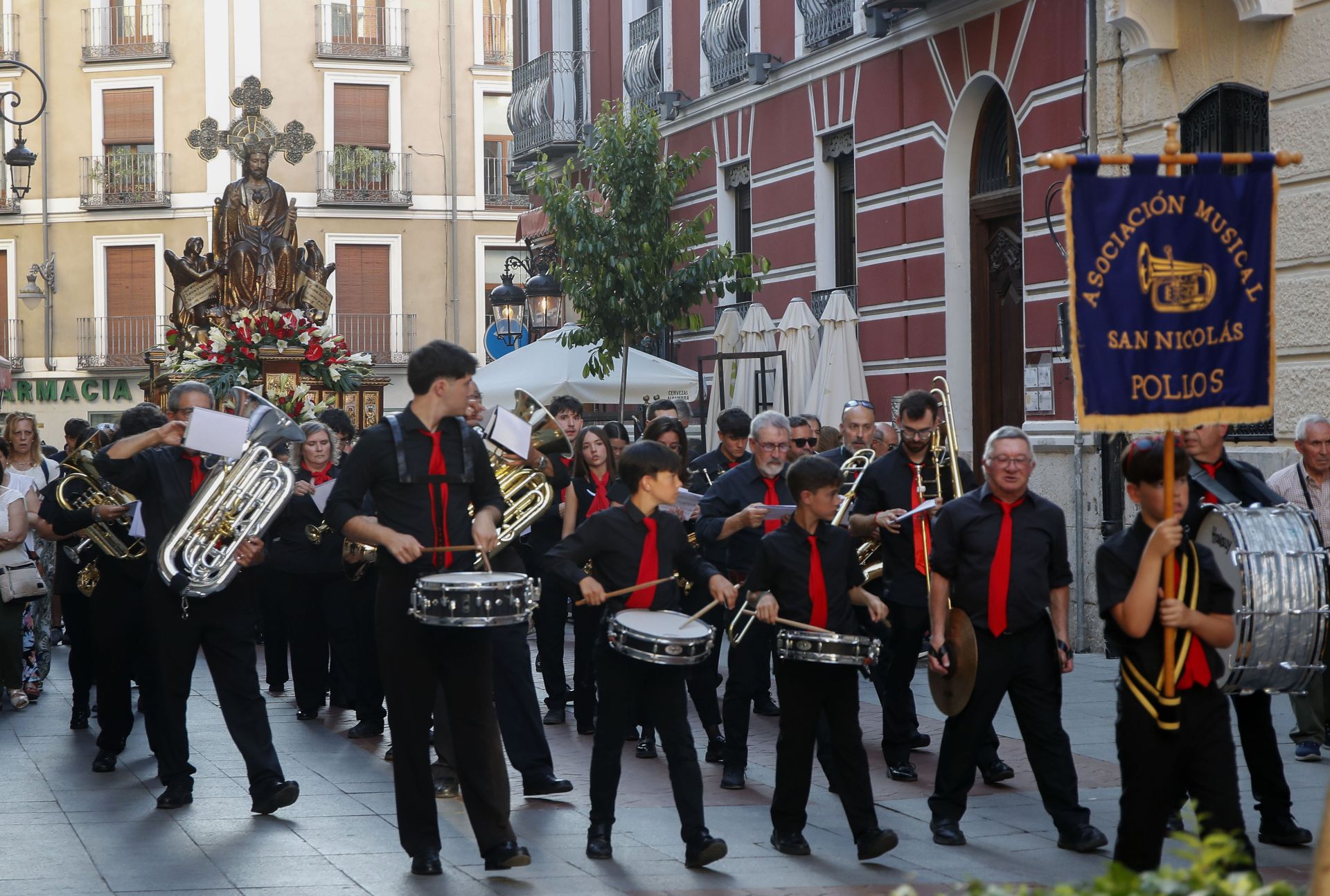 Las imágenes de la procesión en honor al Sagrado Corazón de Jesús