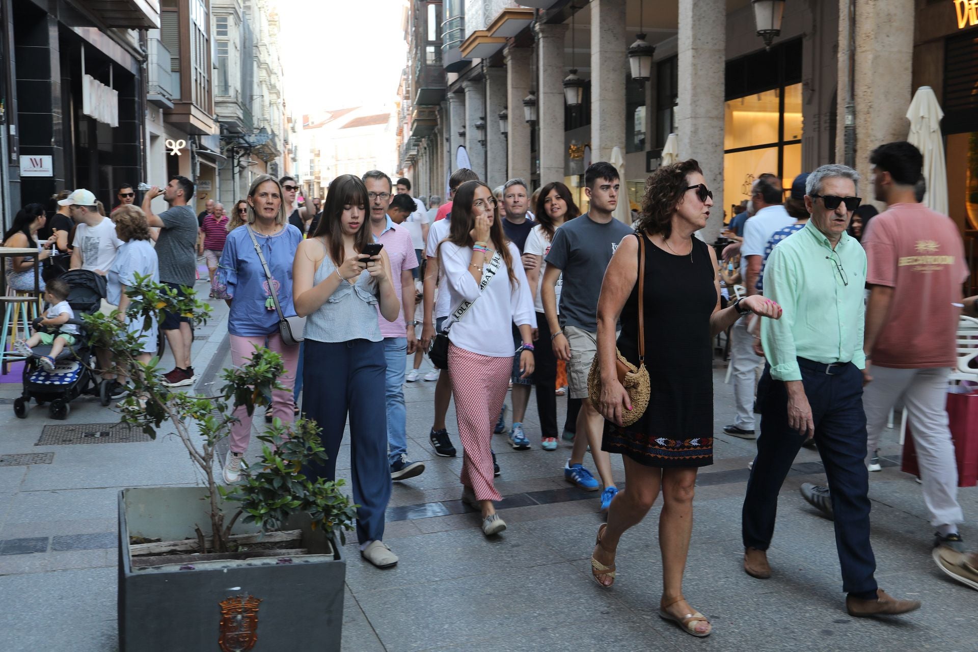 El comercio de Palencia saca una sonrisa