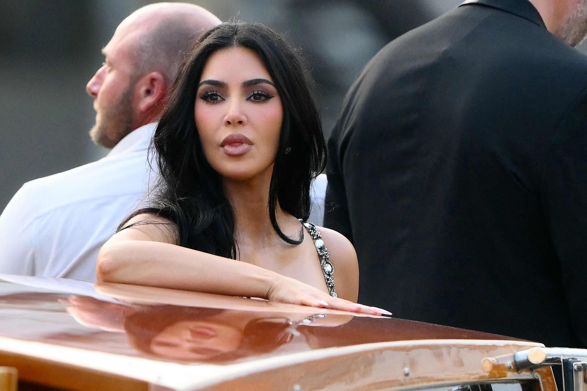 Kim Kardashian.