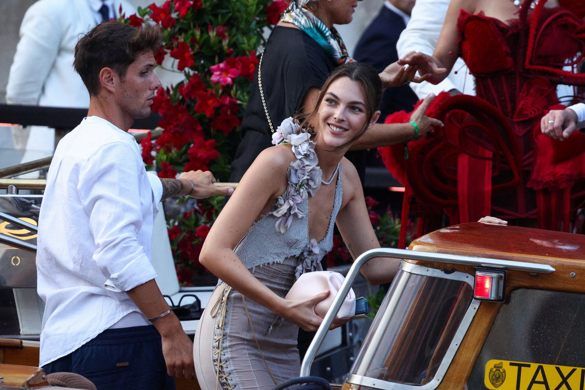 La modelo italiana Vittoria Ceretti, pareja de Leonardo DiCaprio.