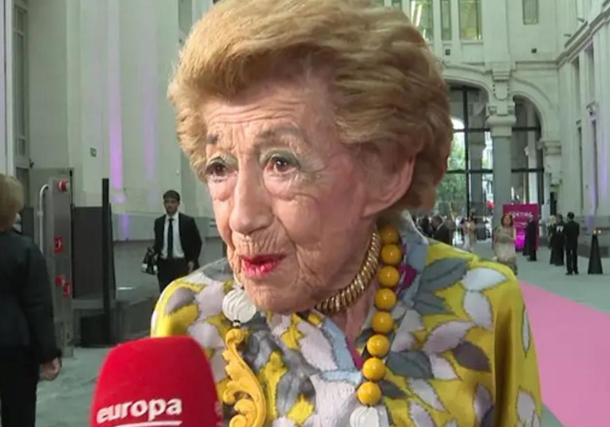 Piru, abuela de Teresa Urquijo.