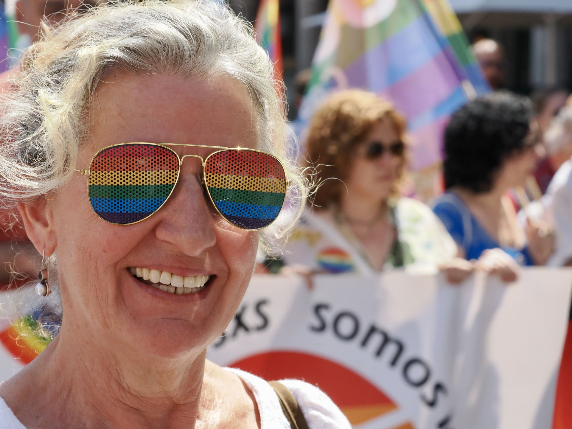 Las imágenes de la manifestación LGTBI en Valladolid