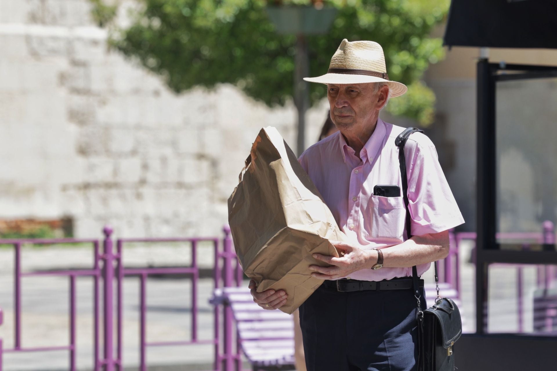 Valladolid se derrite por el calor