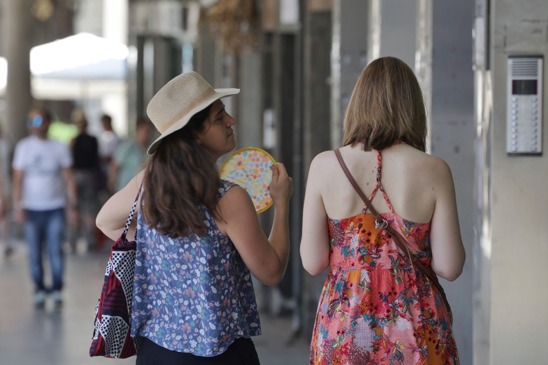 Valladolid se derrite por el calor