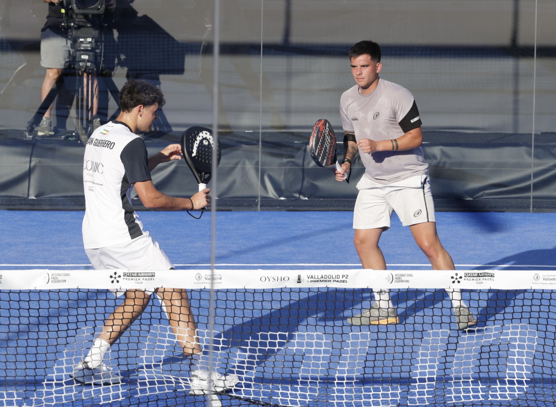Las imágenes de la penúltima jornada del Premier Padel en la Plaza Mayor