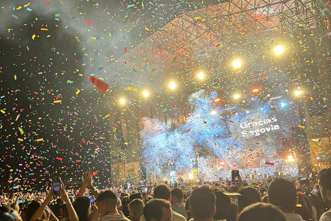 Fotos del concierto de Andy y Lucas y la fiesta Bresh en Segovia