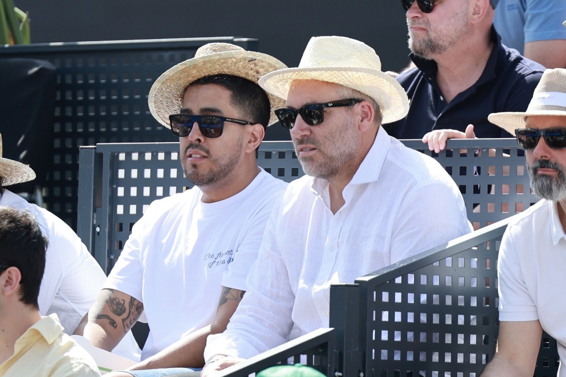 Eduardo García, junto a Jorge Santiago, en el Oysho Valladolid Premier Padel.