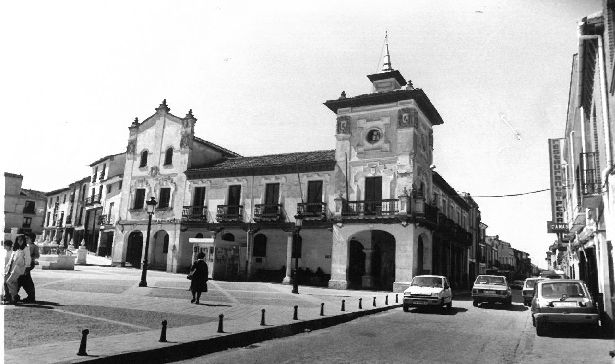 La Casa Consistorial en una imagen de enero de 1992.