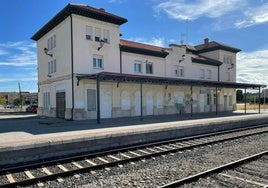 Estación del Montecillo en Aranda de Duero