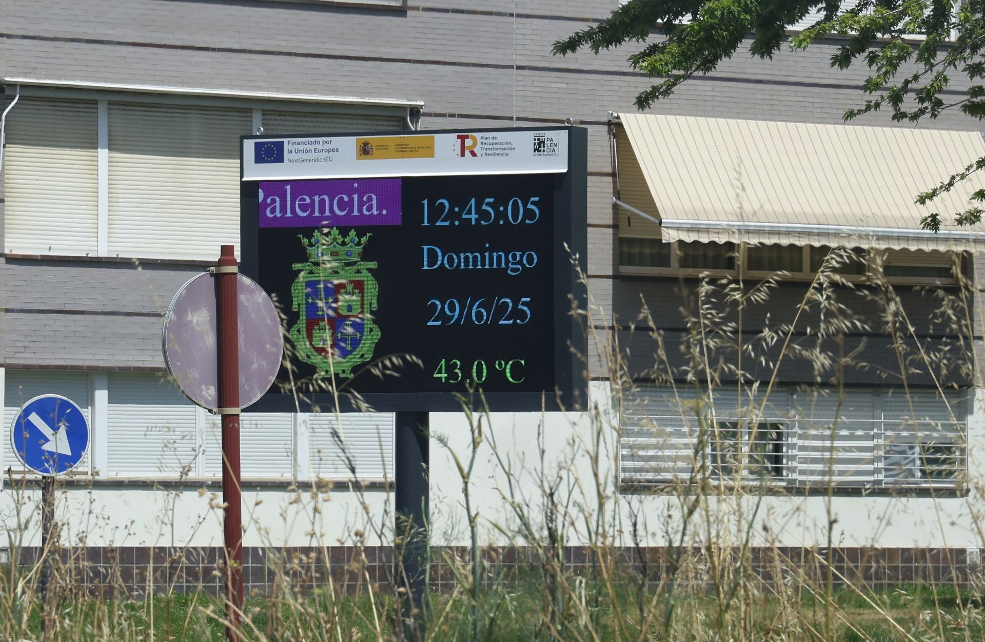 Así ha vivido Palencia el sofocante domingo