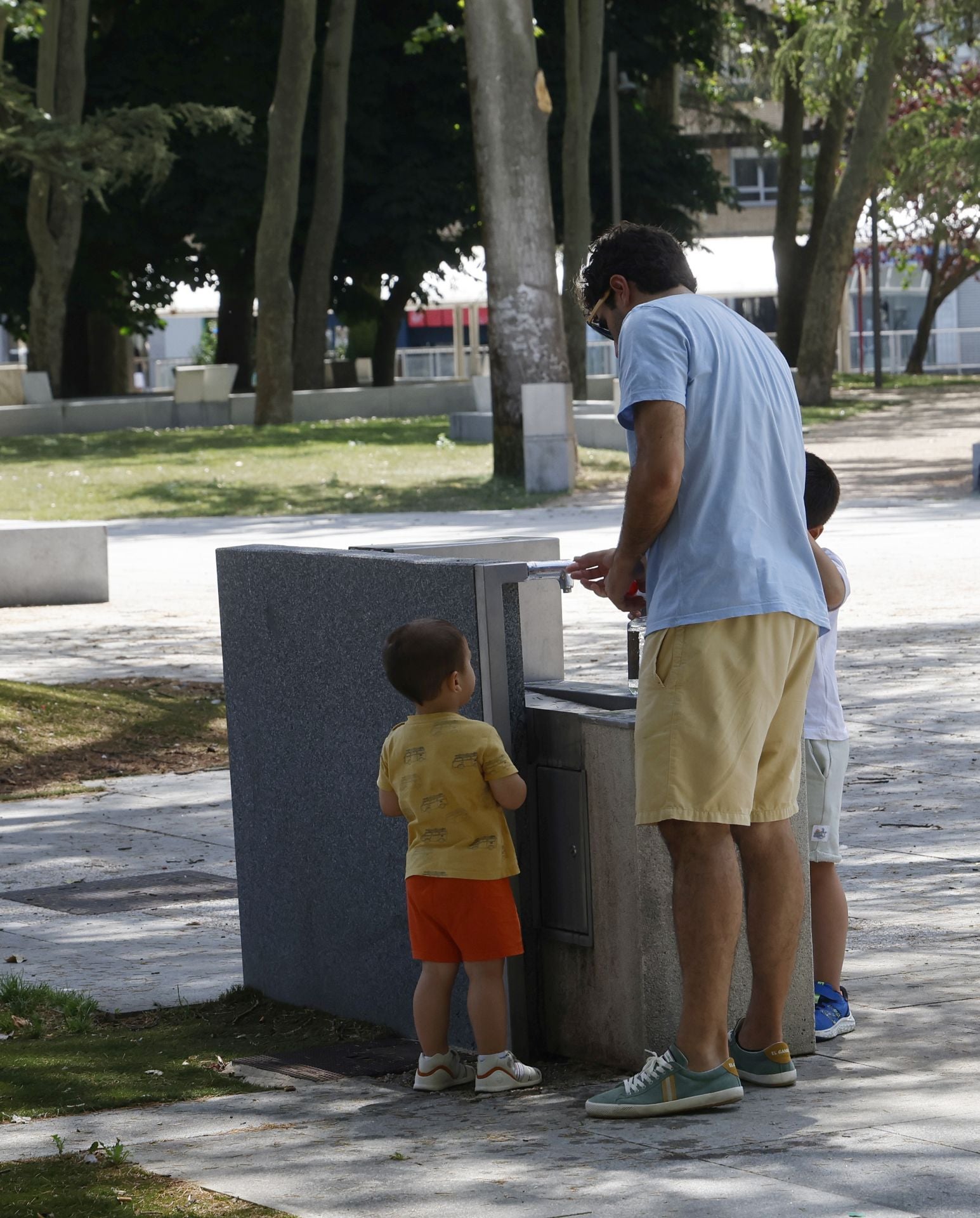 Así ha vivido Palencia el sofocante domingo