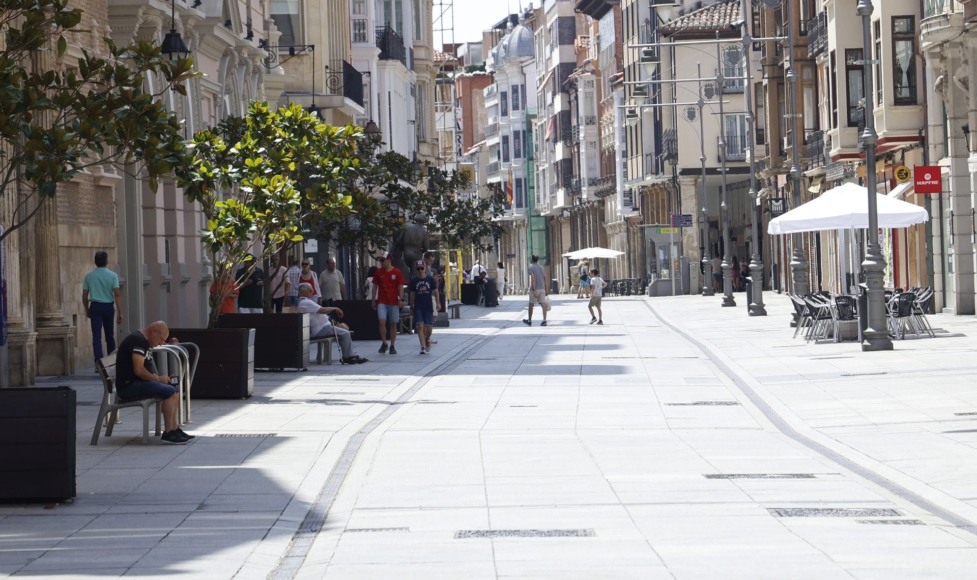 Así ha vivido Palencia el sofocante domingo