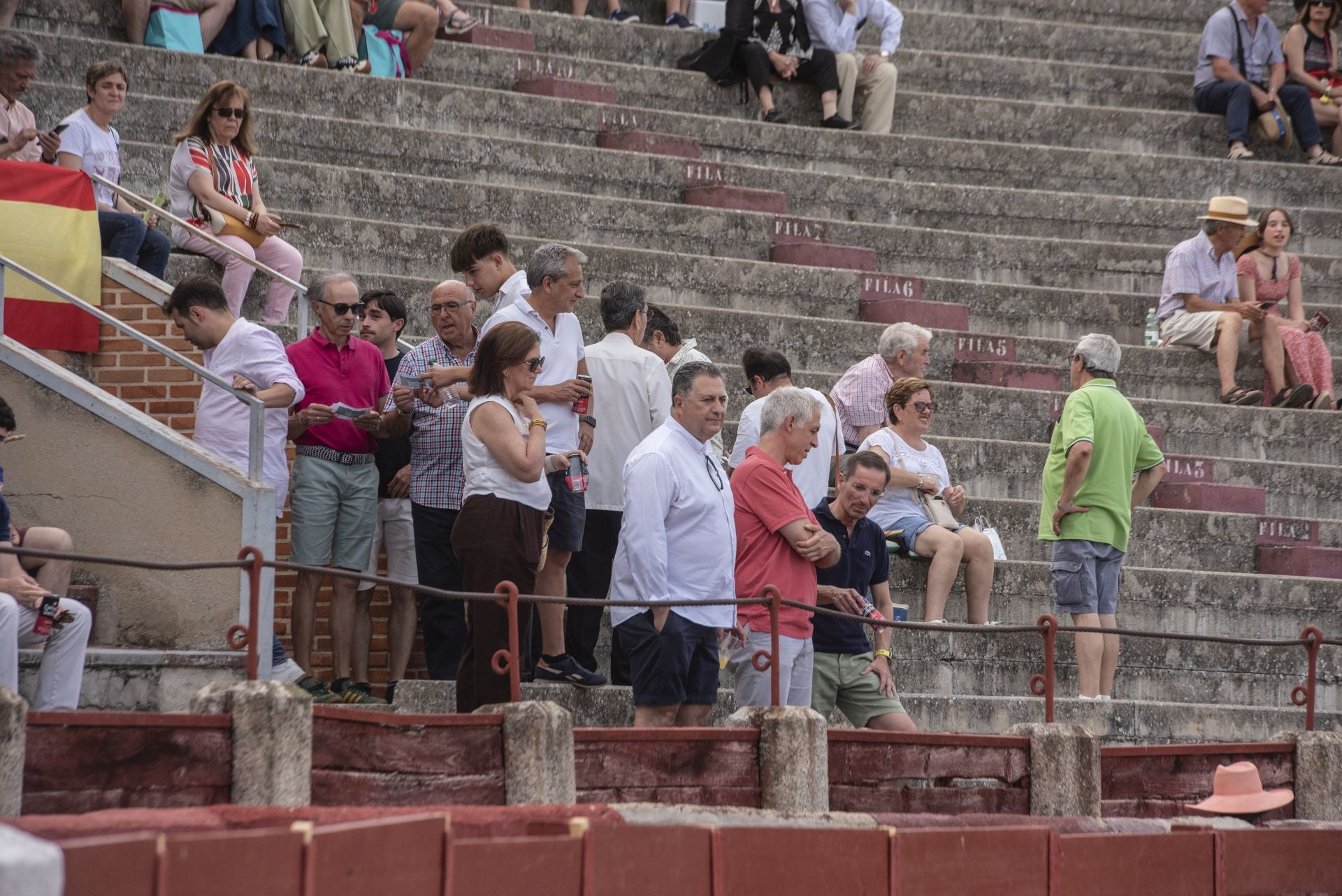 Búscate en los toros durante la corrida en Segovia