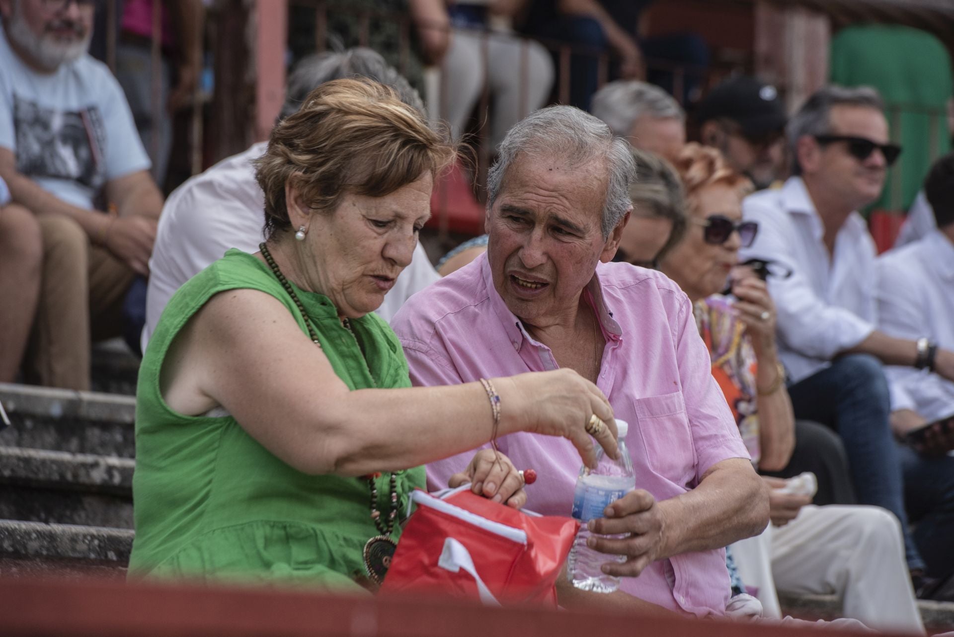 Búscate en los toros durante la corrida en Segovia