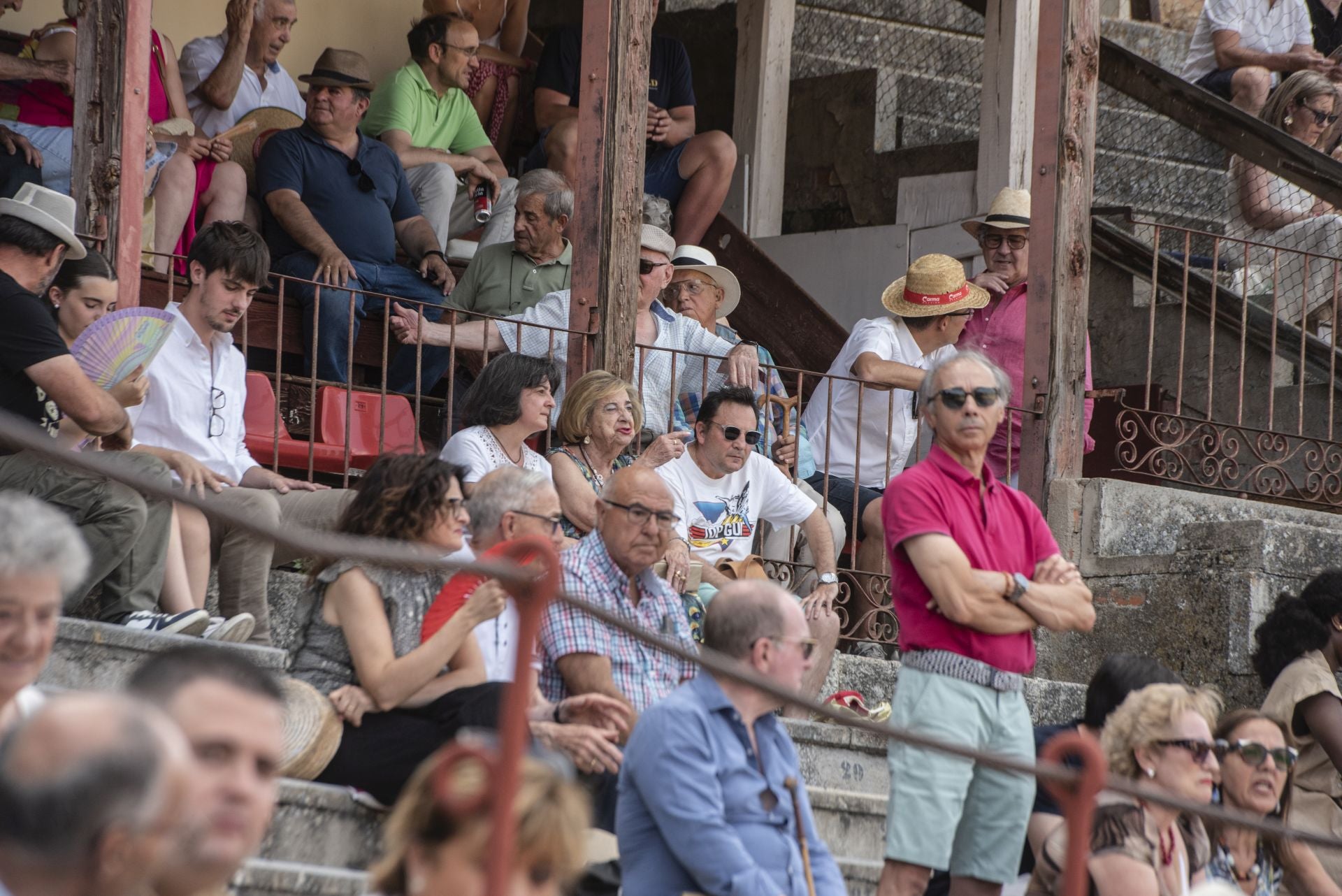 Búscate en los toros durante la corrida en Segovia