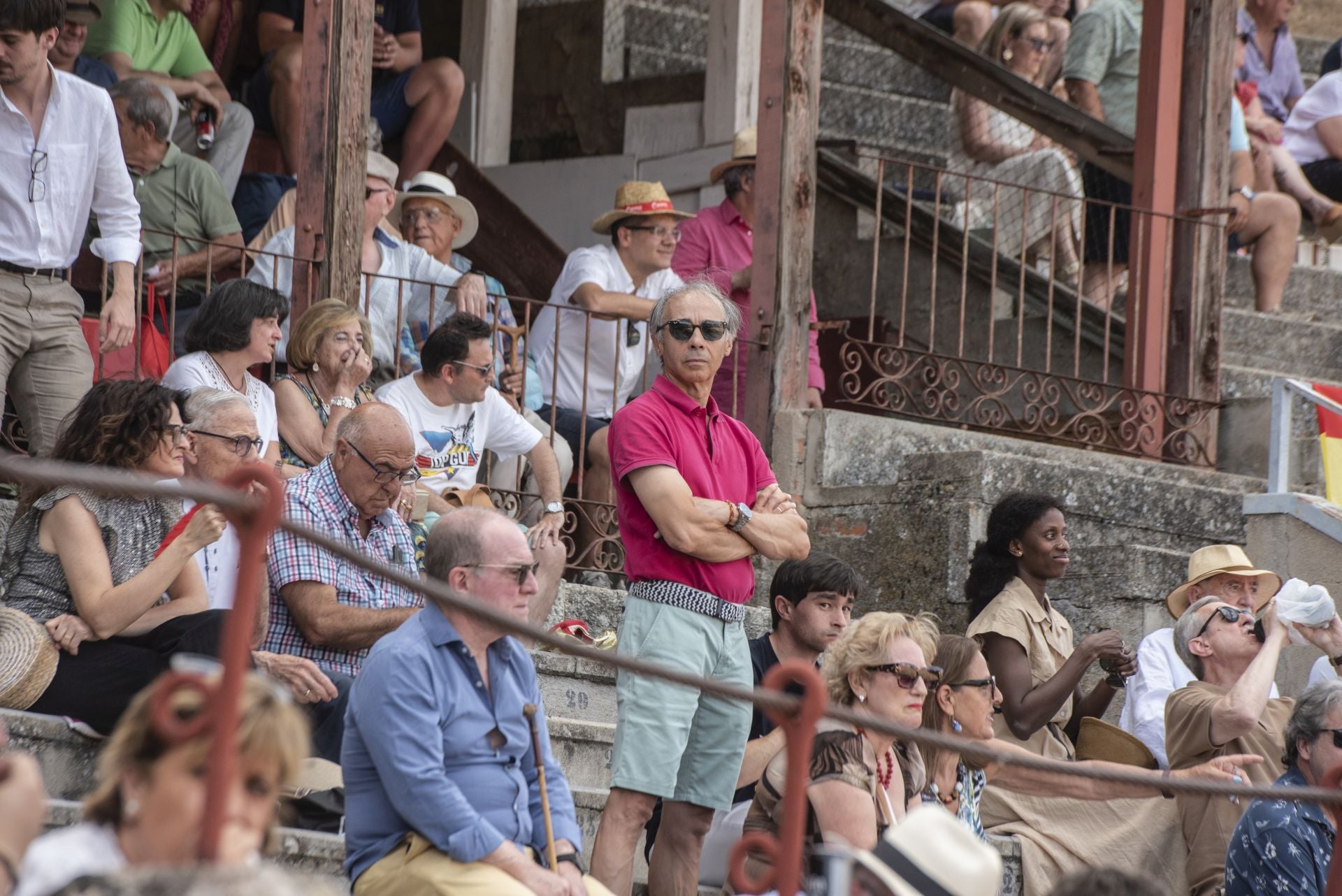 Búscate en los toros durante la corrida en Segovia