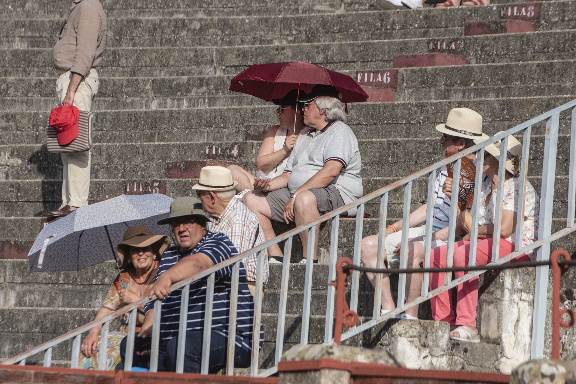 Búscate en los toros durante la corrida en Segovia