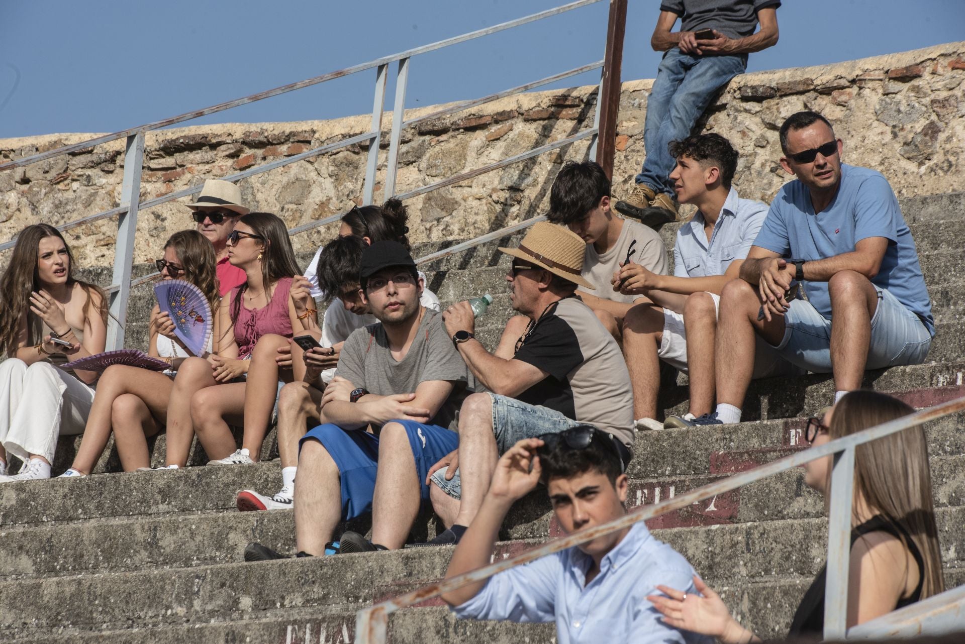 Búscate en los toros durante la corrida en Segovia