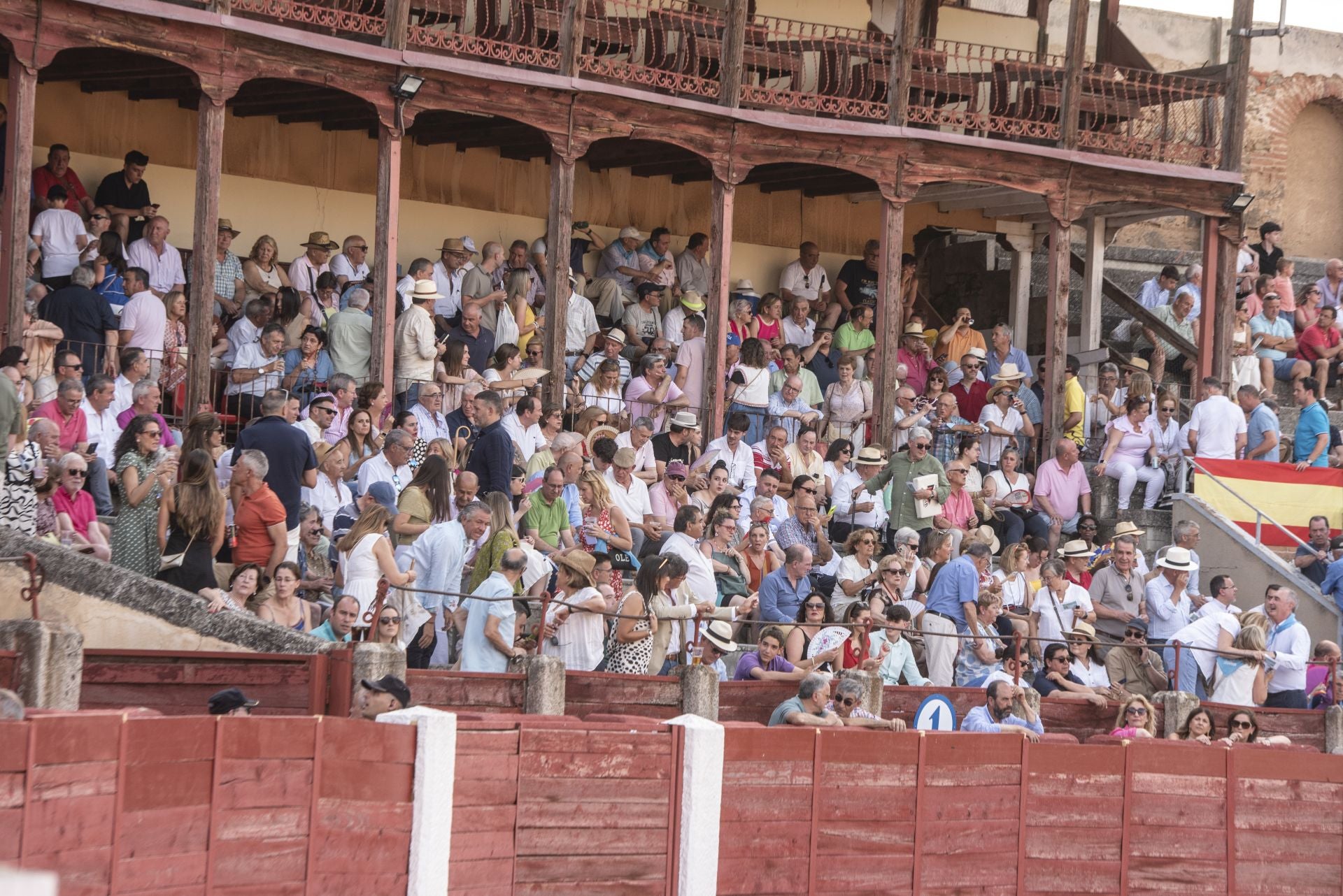 Búscate en los toros durante la corrida en Segovia