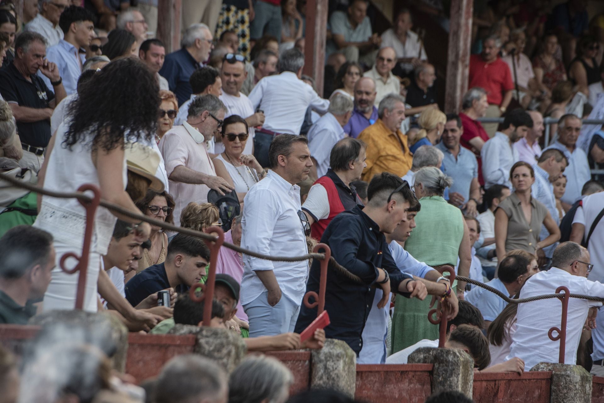 Búscate en los toros durante la corrida en Segovia