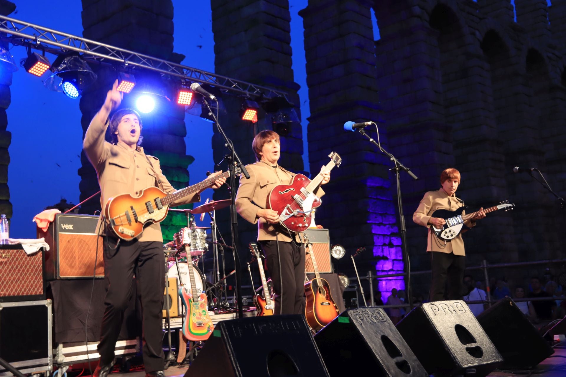 Fotos del concierto tributo a Los Beatles en Segovia