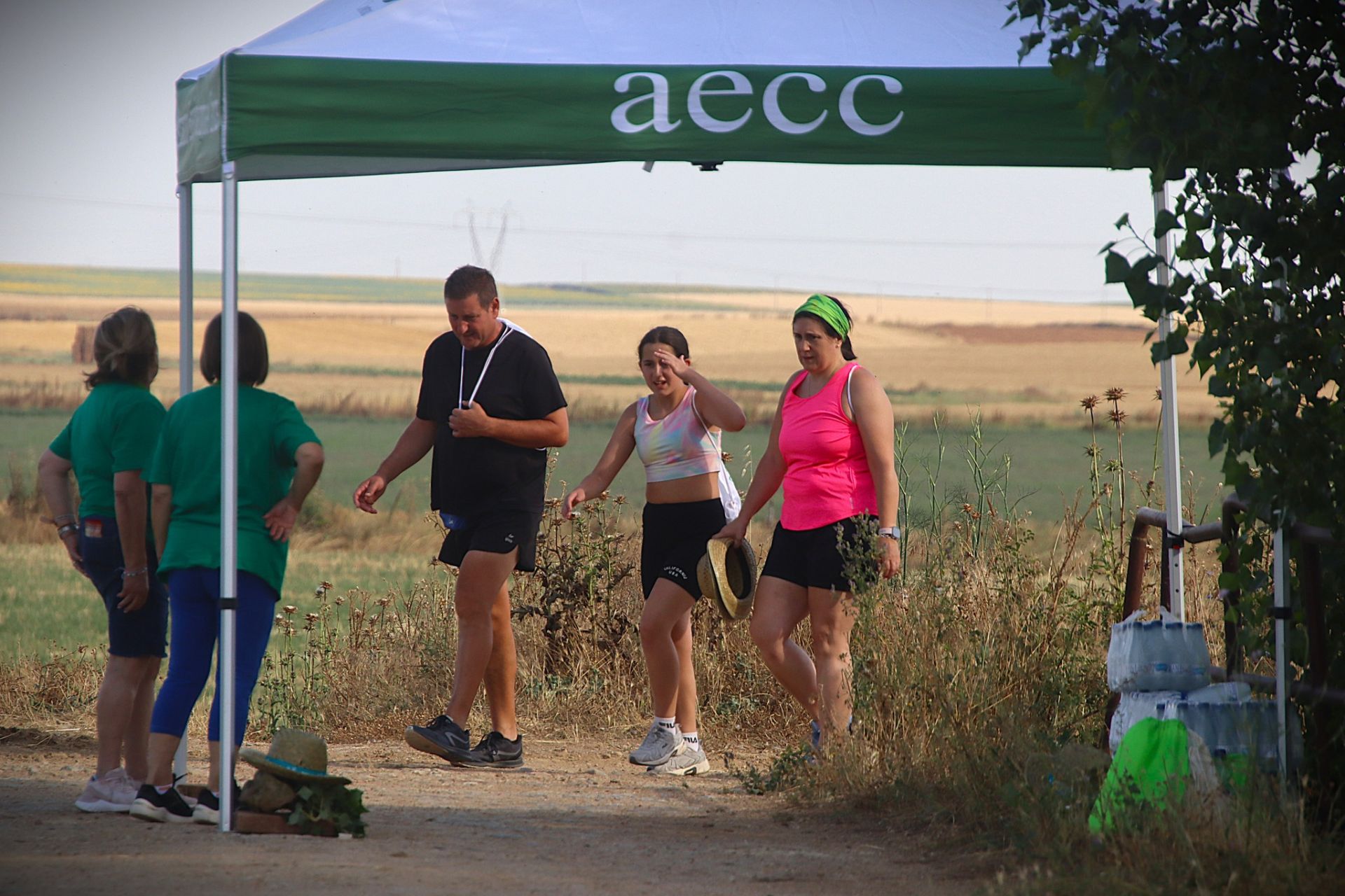 Todos contra el cáncer en Villabrágima