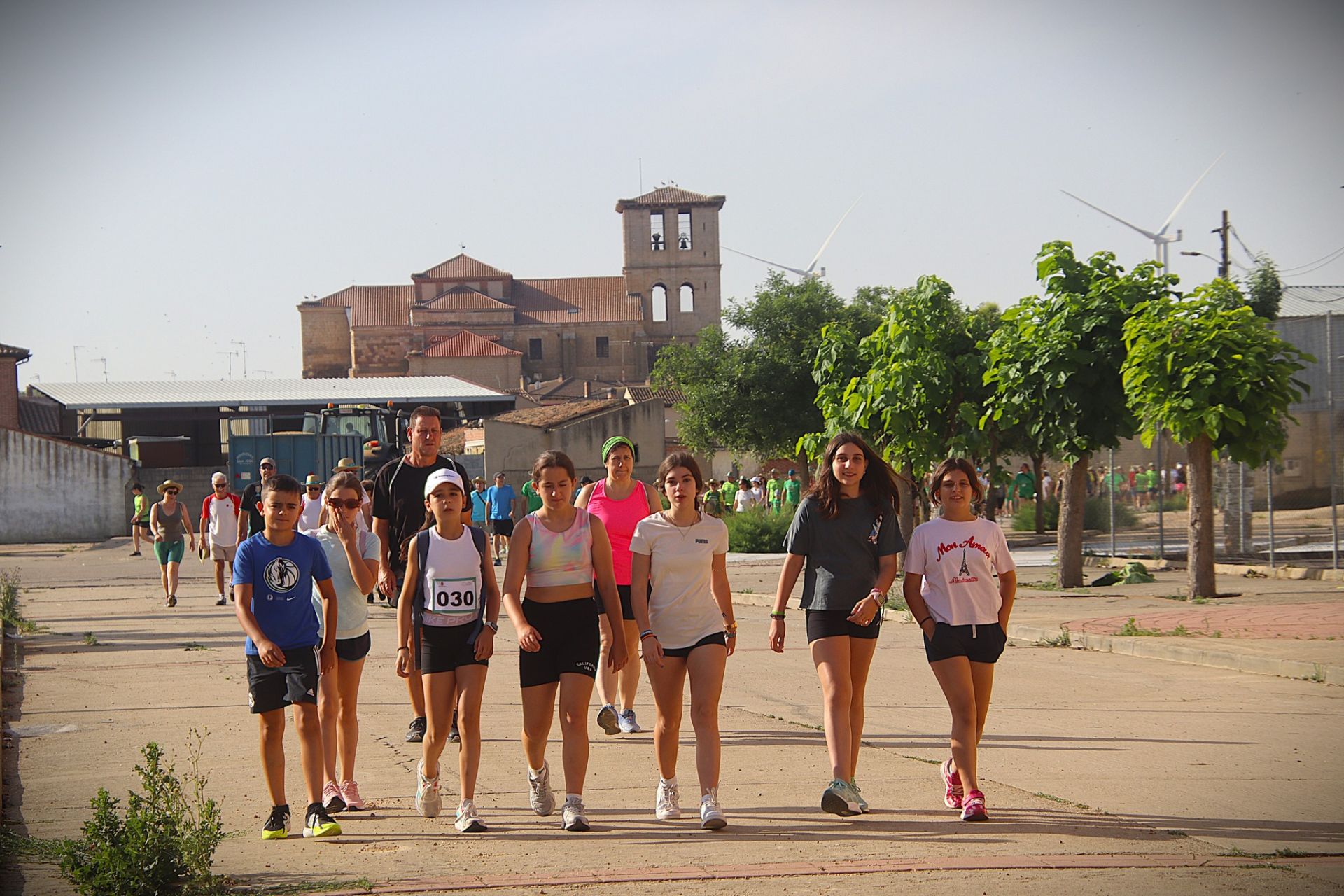 Todos contra el cáncer en Villabrágima
