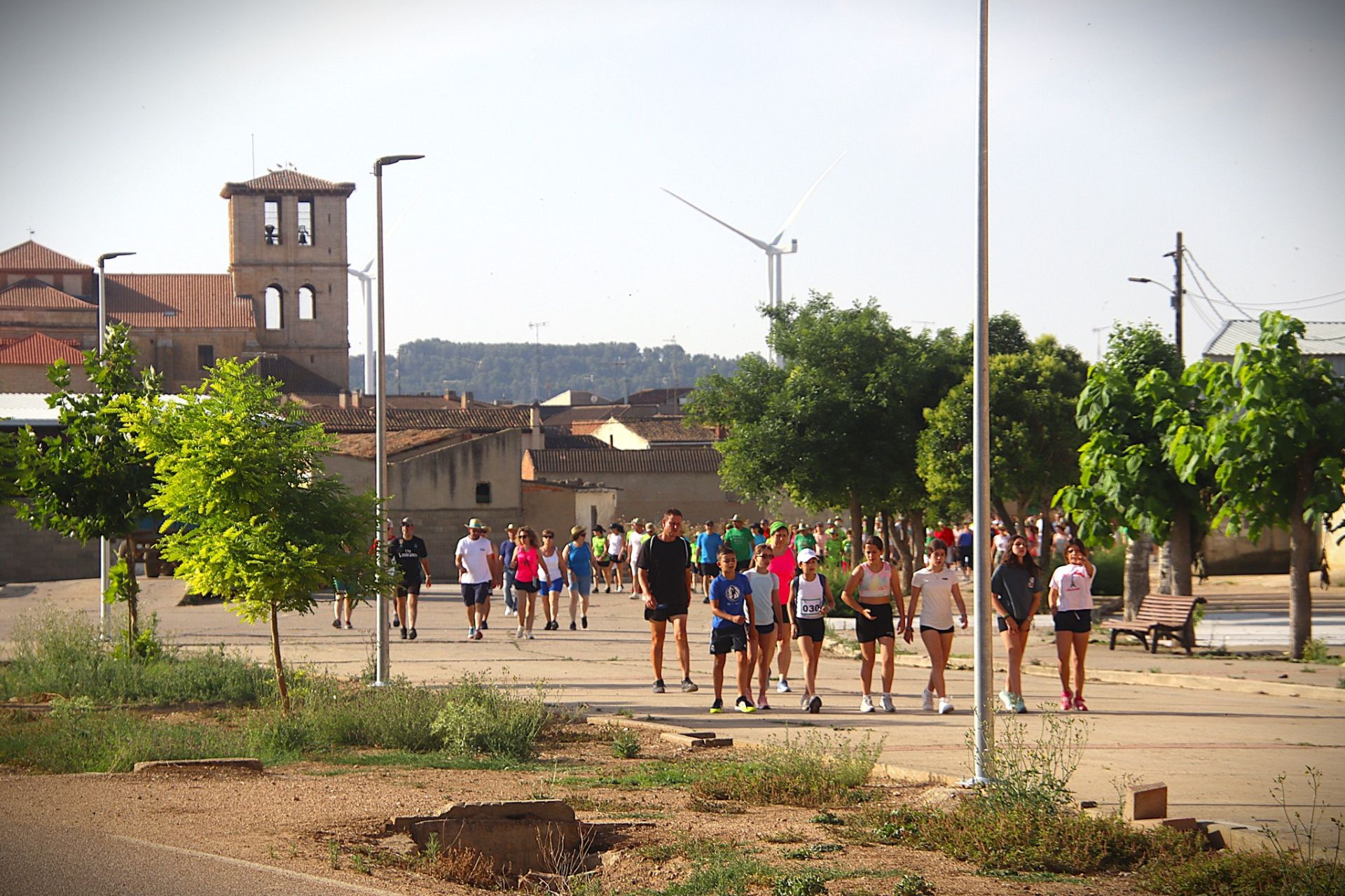 Todos contra el cáncer en Villabrágima