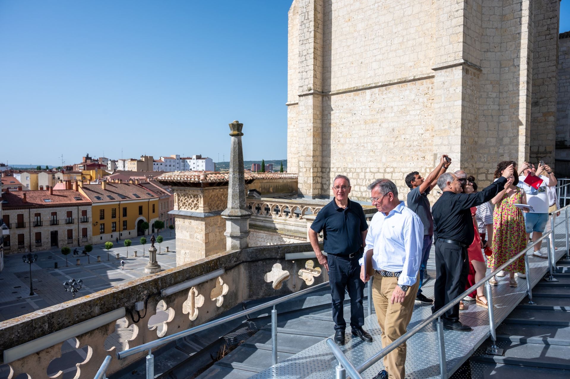 La Catedral de Palencia, desde las alturas y desde los triforios