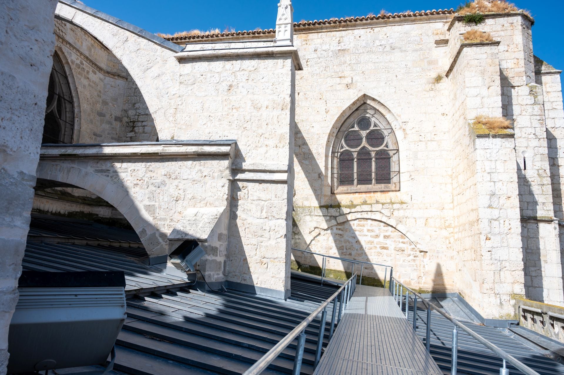 La Catedral de Palencia, desde las alturas y desde los triforios