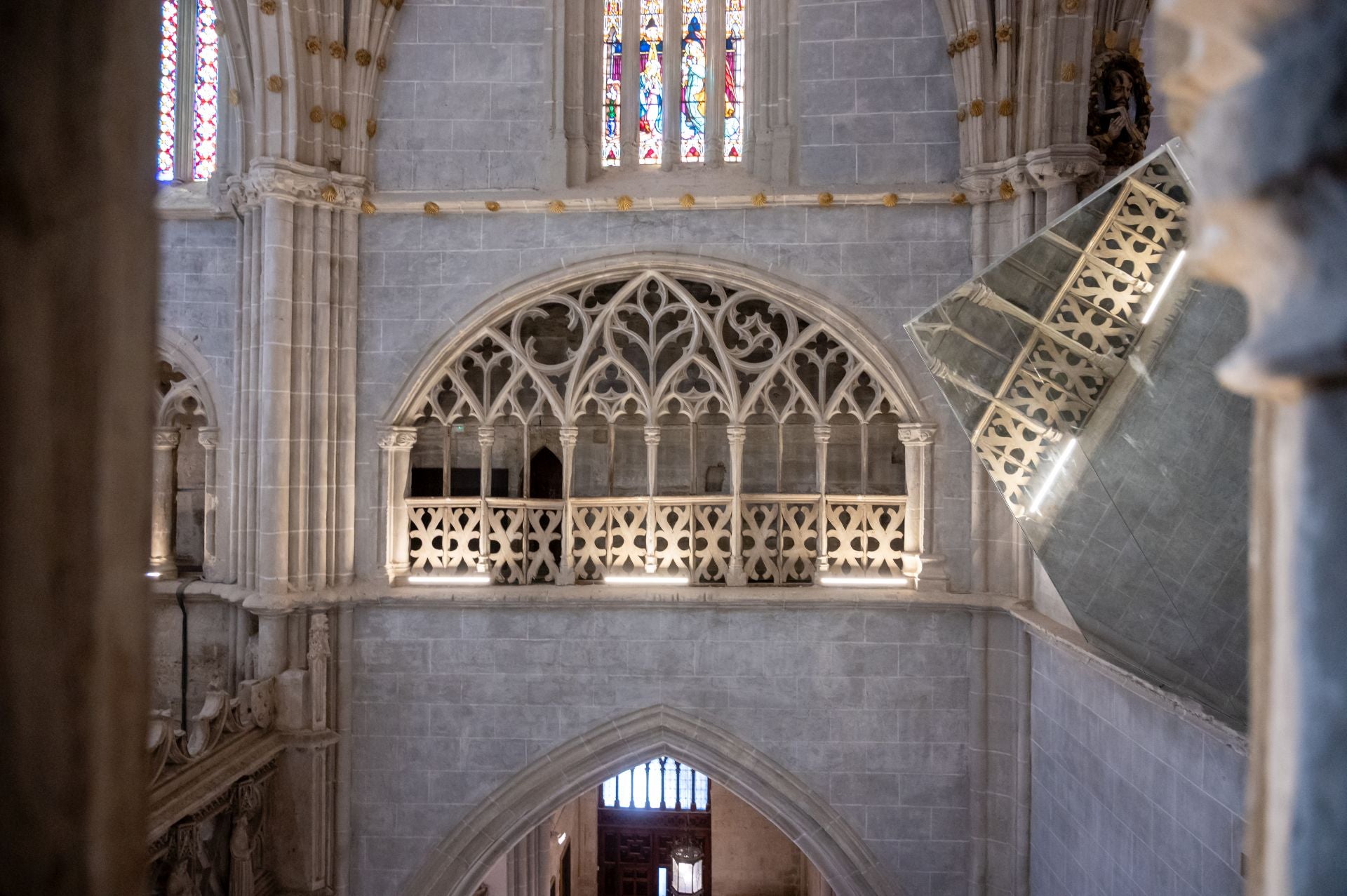 La Catedral de Palencia, desde las alturas y desde los triforios