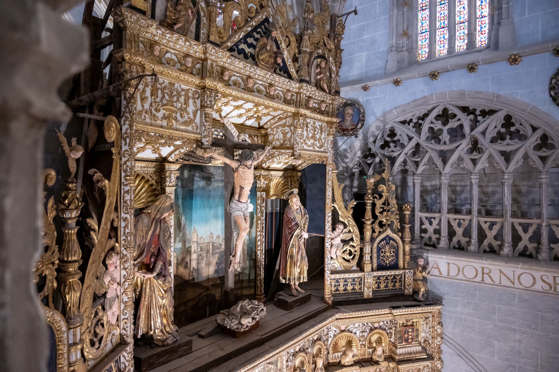 La Catedral de Palencia, desde las alturas y desde los triforios
