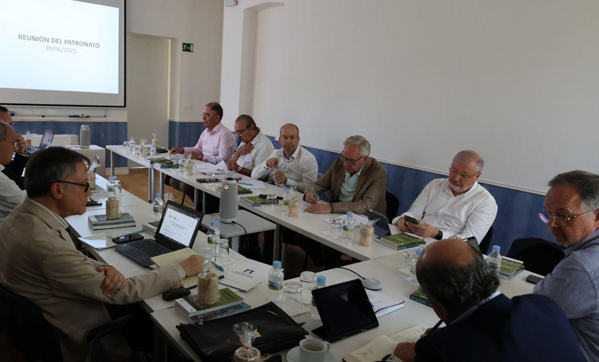 Reunión del patronato de Santa María La Real.