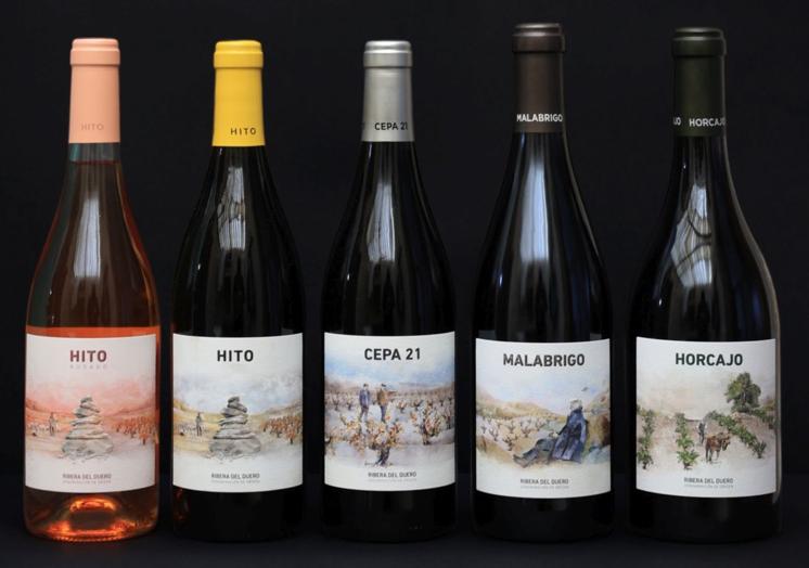 Toda la gama de vinos de Cepa 21.
