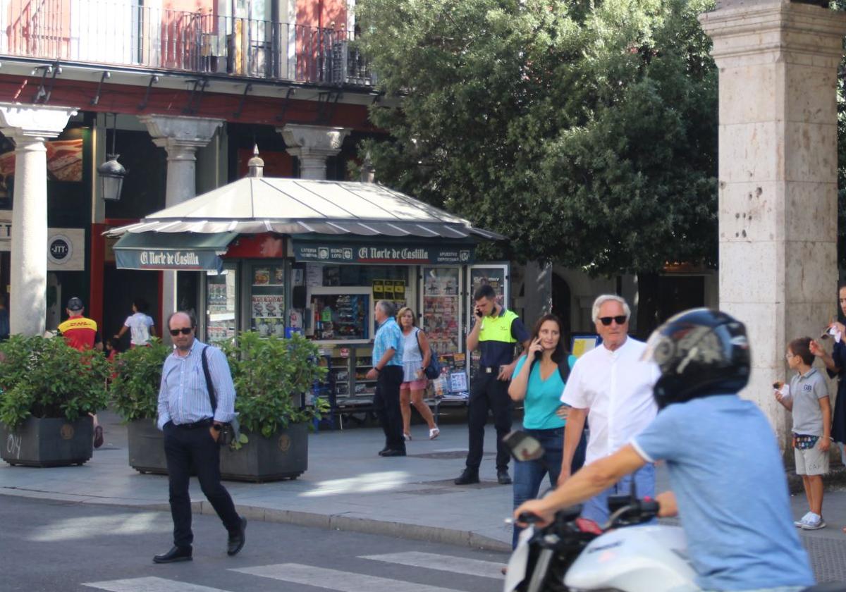 Imagen del quiosco ubicado en la calle Ferrari.