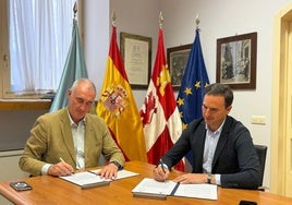 Los alcaldes de Segovia y Medina del Campo firman una de sus cartas dirigidas al presidente de Renfe.
