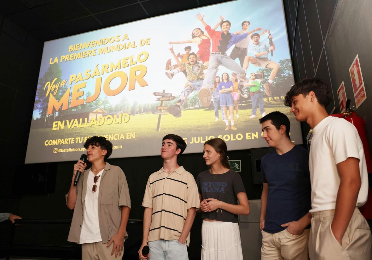 Presentación de 'Voy a Pasármelo Mejor' en los Cines Broadway.