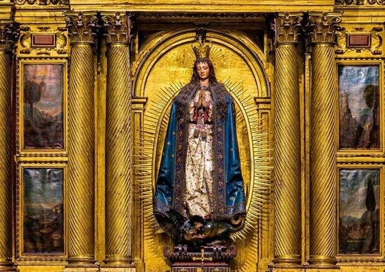 Inmaculada Concepción (1626) de Gregorio Fernández en la catedral de Astorga.
