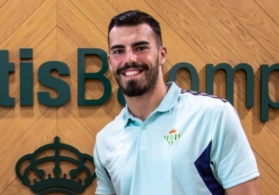 Guilherme Fernandes, tras su llegada al Betis en 2023