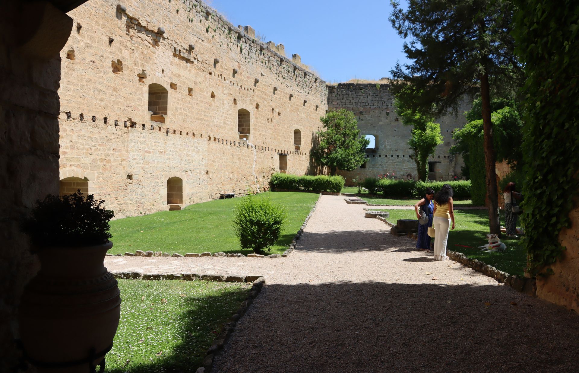 Fotos de las nuevas visitas al castillo de Pedraza