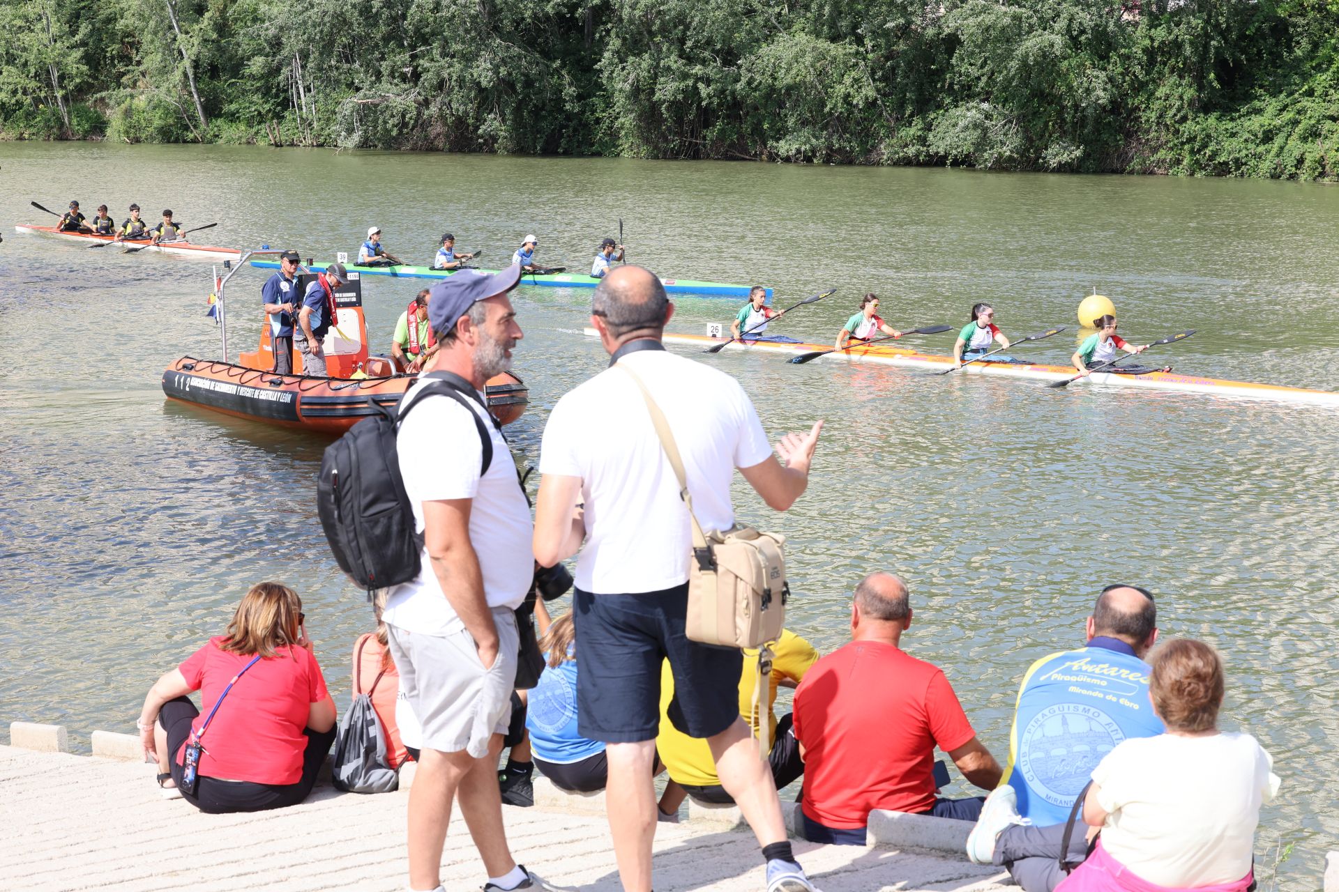 Las imágenes de la Regata Internacional K4 celebrada en aguas del Pisuerga