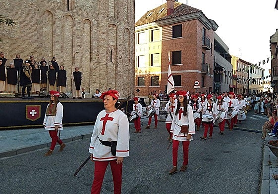 La recreación de la llegada de Carlos V a Mojados, en imágenes