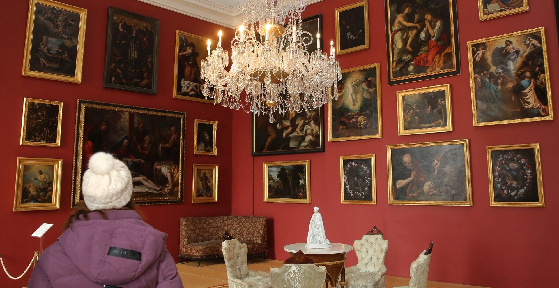 El atractivo turístico del Palacio de Riofrío, en imágenes