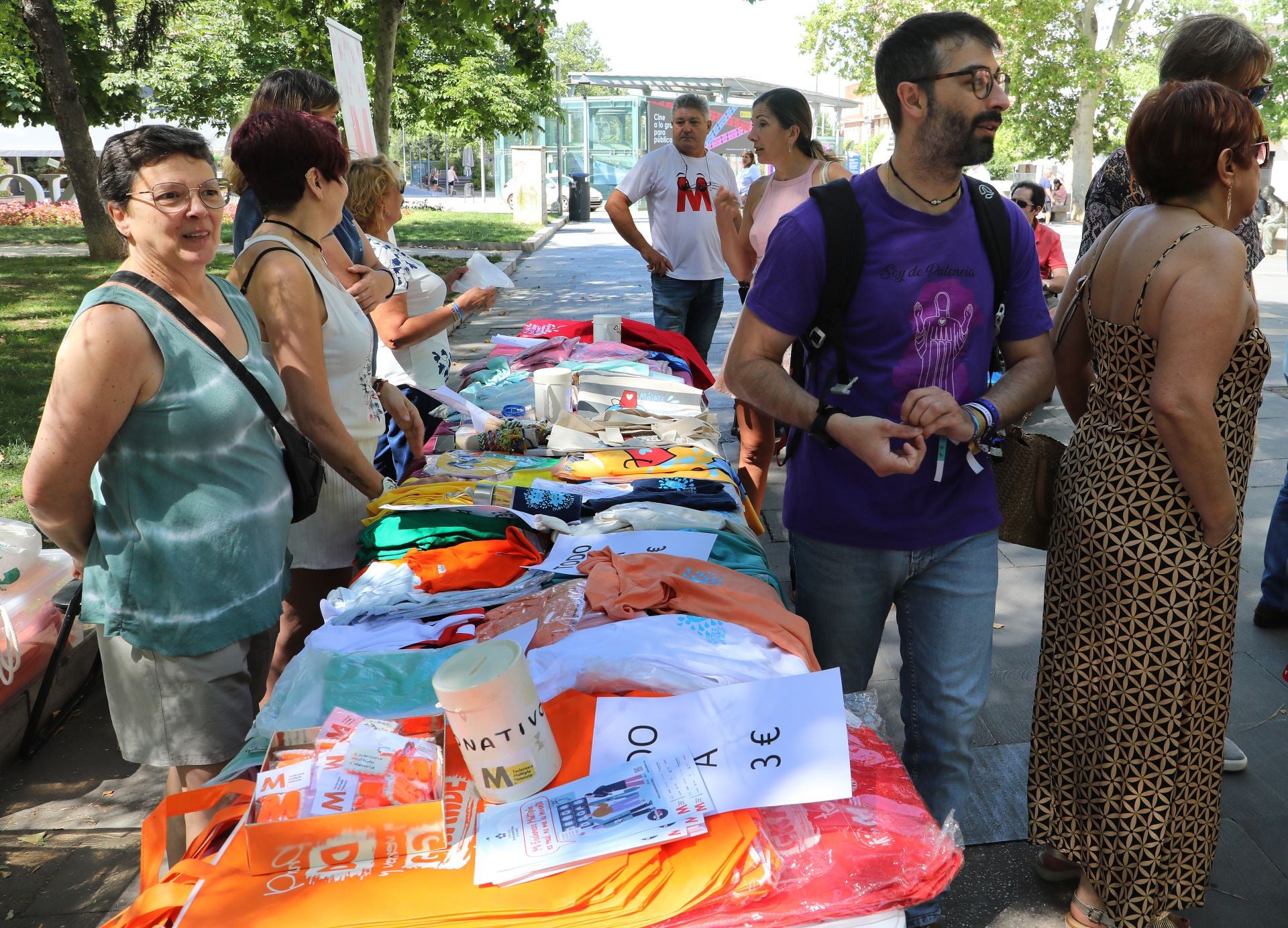 La esclerosis múltiple se muestra en el parque del Salón